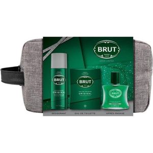 BRUT Eau de Toilette, Originele Deodorant en Aftershave-set