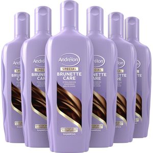 Andrélon Brunette Care Shampoo - 6 x 300 ml - Voordeelverpakking