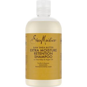 Shea Moisture Raw Shea Butter Extra Moisture Retention Shampoo - 3 x 384 ml - Voordeelverpakking