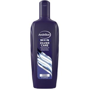 Andrélon - Men Zilver Care - Shampoo - 300 ml - Voor Koele Blonde Tinten