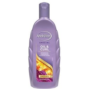 Andrélon - Oil & Curl - Shampoo - 300ml - Buriti-Olie en Murumuru Boter
