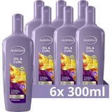 Andrelon Shampoo - Oil & Curl - verrijkt met buriti-olie en murumuru boter - 6 x 300 ml