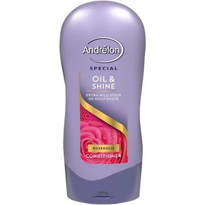 Andrelon - Oil & Shine Conditioner - Crèmespoeling - Rozenolie - Lavendelolie