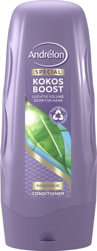 Andrélon - Kokos Boost - Conditioner - Kokosolie - Bamboe Extract