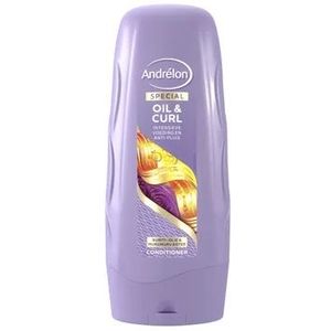 Andrélon - Oil & Curl Conditioner - Voor Krullend Haar - Buriti-Olie - Muru Muru-Boter