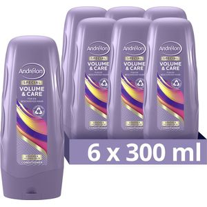 Andrélon Volume & Care Conditioner - 6 x 300 ml - Voordeelverpakking