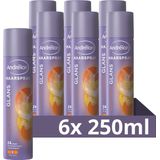 Andrélon Haarspray - Schitterende Glans - gaat pluis in je haar tegen, zeer fijne verstuiving - 6 x 250 ml
