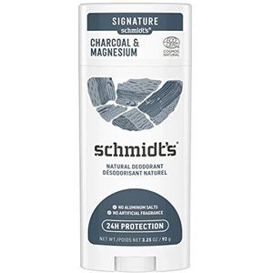 Schmidt's Deodorantstick veganistisch, kolen en magnesium, 75 g/58 ml