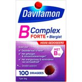 Davitamon vitamine B-Complex Forte met Biergist en vitamine B12 - 100 Tabletten