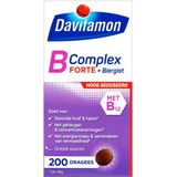 Davitamon vitamine B-Complex Forte met Biergist en vitamine B12 - 200 Tabletten