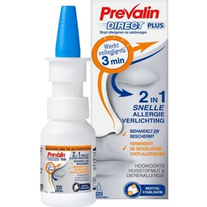 Prevalin Direct Plus Neusspray - Bij hooikoorts - Hooikoorts neusspray - 20ml