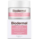 Biodermal Droge en gevoelige huid dagcrème SPF15 - 50 ml