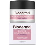 Biodermal Droge & gevoelige huid nachtcrème - 50ml