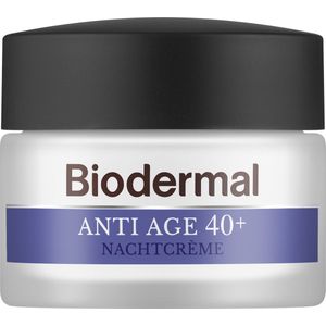 Biodermal Anti Age 40+ nachtcrème tegen huidveroudering - 50 ml