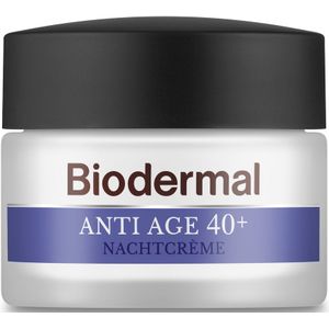 Biodermal Anti Age 40+ nachtcrème tegen huidveroudering - 50 ml
