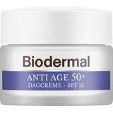 Biodermal - Anti Age Dagcrème - 50ml - Met Hyaluronzuur en Vitamine E - SPF15