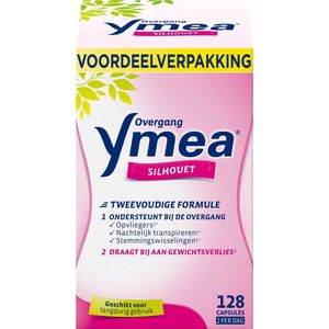 Ymea - Overgang Silhouet - Voedingssupplement - 128 Capsules - Voordeelverpakking
