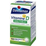 Davitamon Vitamine D Kinderen - Groei en Ontwikkeling - Voedingssupplement - Smelttablet 150 stuks