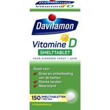 Davitamon Vitamine D Kinderen - Groei en Ontwikkeling - Voedingssupplement - Smelttablet 150 stuks