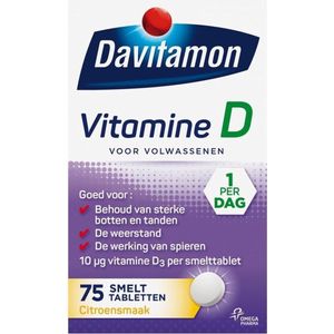 Davitamon Vitamine D Volwassenen smelttabletten