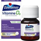 Davitamon Vitamine D Volwassen - vitamine D3 volwassenen - Smelttablet 150 stuks