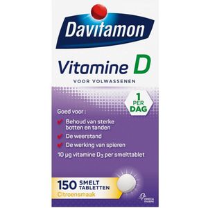 Davitamon Vitamine d volwassenen smelttablet 150 tabletten