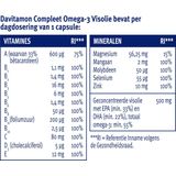 Davitamon Compleet + Omega 3 Visolie - Multivitamine - Voedingssupplement - 70 Capsules