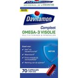 Davitamon Compleet + Omega 3 Visolie - Multivitamine - Voedingssupplement - 70 Capsules