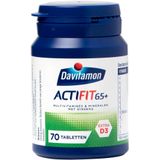 Davitamon Actifit 65+ - Multivitamine voor 60 plussers  - 70 tabletten - Voedingssupplement