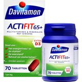 Davitamon Actifit 65+ - Multivitamine voor 60 plussers  - 70 tabletten - Voedingssupplement