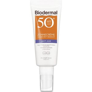 Biodermal Zonnebrand - Anti Age Zonnecrème voor het gezicht - SPF 50 - 40ml