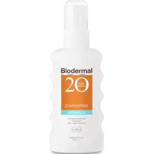 Biodermal Zonnebrand spray hydraplus spf20 175ml