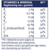 Davitamon Junior 3+ gummies - multivitamine kinderen - 60 stuks - Voedingssupplement