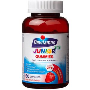 Davitamon Junior Gummies 3-12 jaar 60 gummies