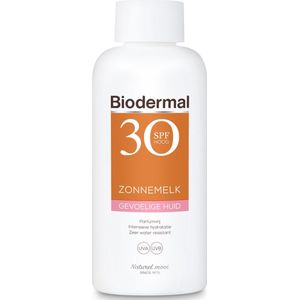 Biodermal Zonnebrand Gevoelige huid - Zonnemelk - SPF 30 - 200 ml