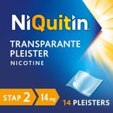 NiQuitin Clear Pleisters 14mg - Stap 2 - Stoppen met roken - 14 stuks