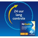 NiQuitin Clear Pleisters 14mg - Stap 2 - Stoppen met roken - 14 stuks