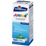 Davitamon Junior vitaminen 1-3 jaar - multivitamine kinderen - 150 smelttabletjes - Aardbeiensmaak
