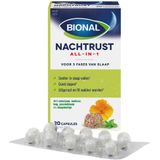Bional Nachtrust all-in-1 - Supplement - Natuurlijk voedingssupplement - 20 capsules - Helpt in te slapen