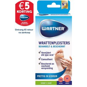 Wartner Wrattenpleister 24 stuks