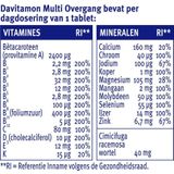 Davitamon Compleet Vrouw Overgang - multivitaminen - Overgang producten -  60 stuks