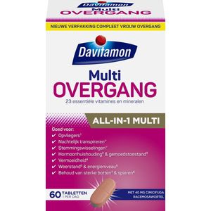 Davitamon Compleet Vrouw Overgang - multivitaminen - Overgang producten -  60 stuks
