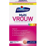 Davitamon Multi Vrouw - Multivitamines & mineralen voor de vrouw - 60 tabletten