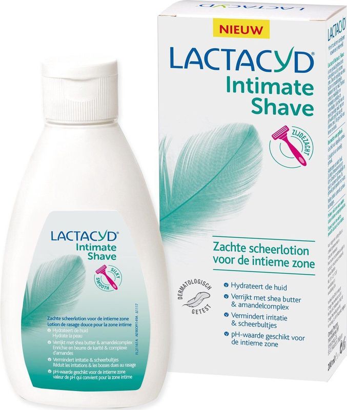 Lactacyd intimate shave - 200 ml - scheerlotion voor de uitwendige intieme zone