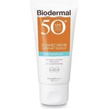 Biodermal Zonnebrand - Zonnebrandcreme gezicht -Hydraplus Face SPF50 -  50ml