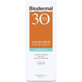 Biodermal Zonnebrand - Zonnebrandcreme gezicht - Hydraplus Face SPF30 50ml