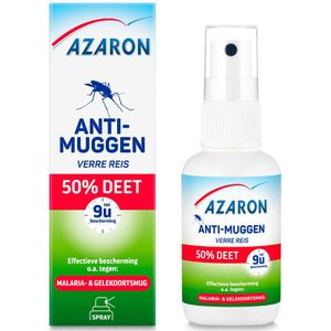 Azaron Muggenspray - Anti Muggen 50% DEET - Muggenbescherming