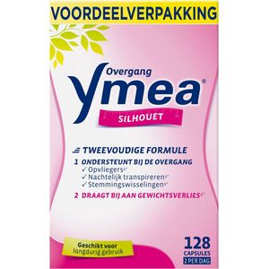 Ymea Overgang Silhouet - Voedingssupplement overgang - Overgang tabletten - 128 capsules - Voordeelverpakking
