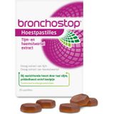 Bronchostop Hoestpastilles - 1 x 20 pastilles