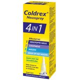 Coldrex 4-in-1 Neusspray - neusspray opent, reinigt en zuivert de neus - 20 ml